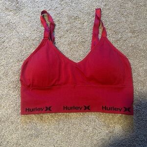 Hurley sports Bra red medium